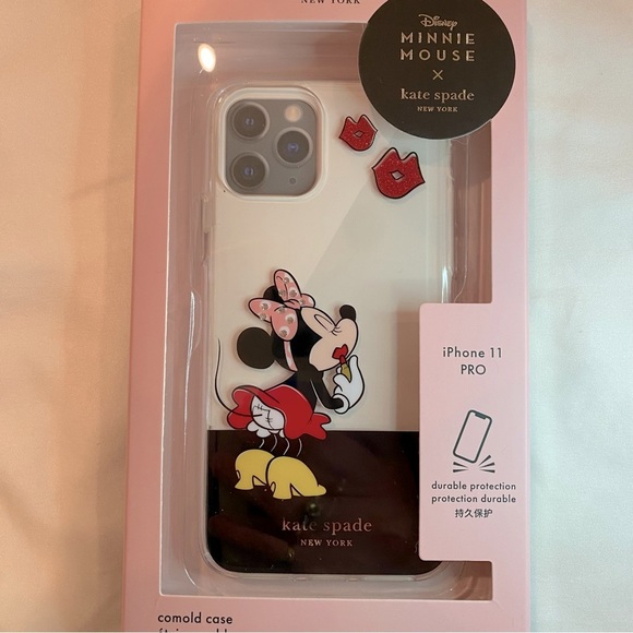 New IN BOX iPhone 11 Pro kate spade Minnie Mouse case - Picture 2 of 4